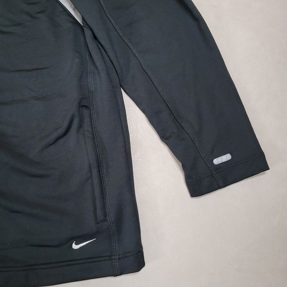 Nike Hoop Tech Basketball Warm Up Jacket Black Reflective Stripes Men’s Large - Picture 2 of 14